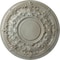Ekena Millwork Jackson Ceiling Medallion (Fits Canopies up to 13 1/2"), Hnd-Painted Flash Gold, 32 3/4"OD x 2 1/2"P CM32JAFLS - alternate 1